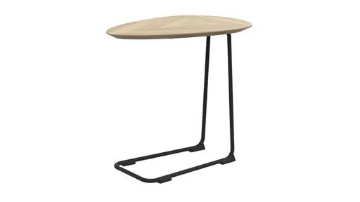 Sofatisch Fano - LBH ca. 57x39x54 cm, Eiche natur, Furnier