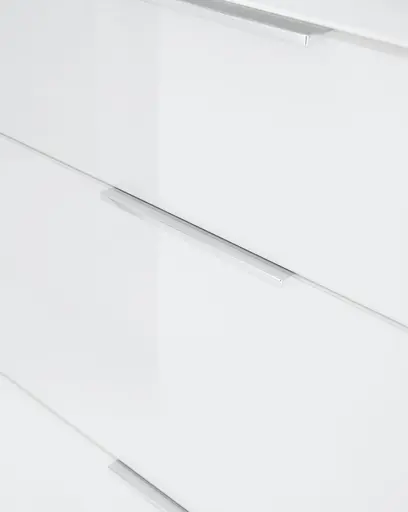 Schuhschrank - B ca. 80 cm, Weiß