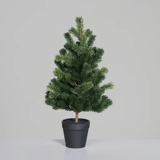 Deko-Tannenbaum - DH ca. 20x38 cm, Dunkelgrün