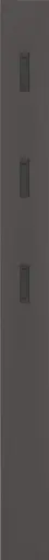 Garderobenpaneel - B ca. 15 cm, Graphit