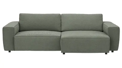 Sofa Lilaia - 1,5-Sitzer XL mit 1,5-Sitzer XL Tief, Stoff, Olivgrün