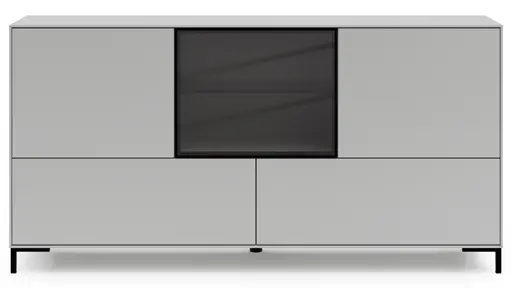 Sideboard Medio - Lack, Weiß