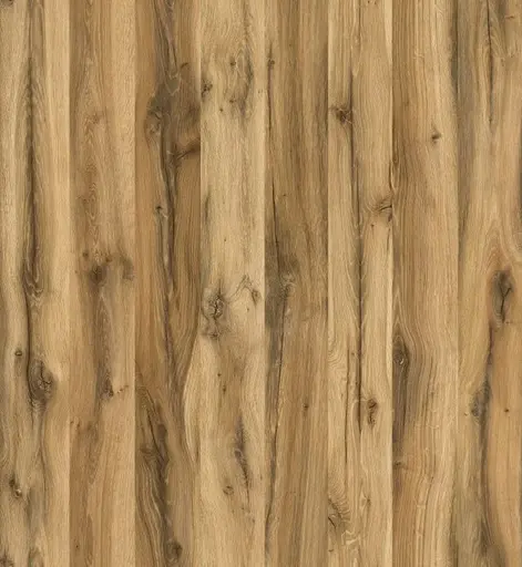 Esstisch - LB ca. 200x100 cm, Plankeneiche, Schwarz