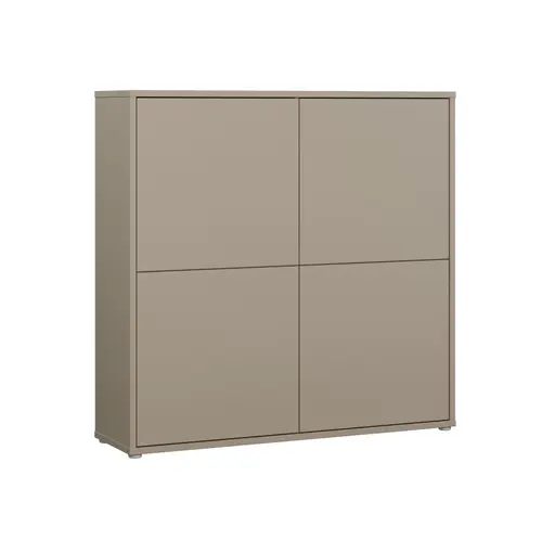 Kommode FAID- B ca. 124 cm, Taupe