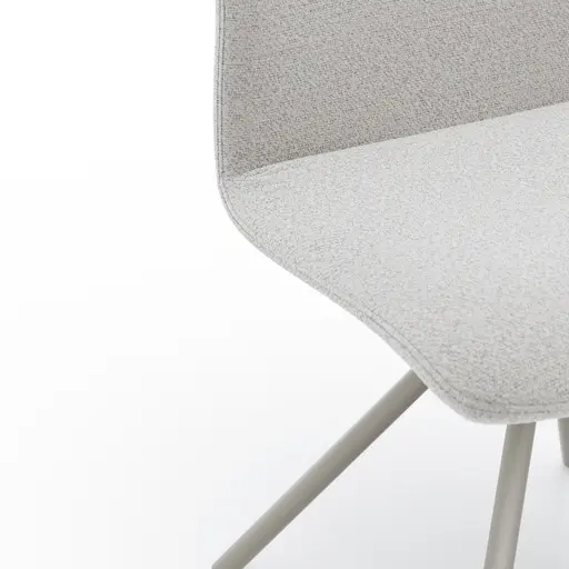 Stuhl Sedana - Stoff, Grau