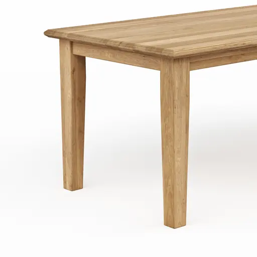 Esstisch Louisiana - LB ca. 220x100 cm, Wildeiche teilmassiv, geölt