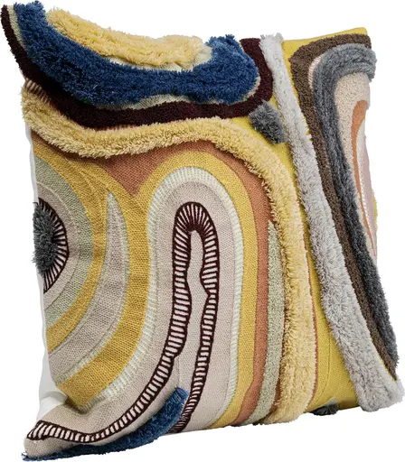 Deko-Kissen - LB ca. 45x45 cm, Mehrfarbig