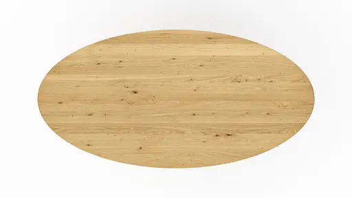 Esstisch Phoenix - LB ca. 220x110 cm, Eiche massiv, oval