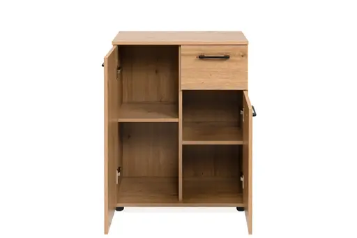 Kommode- B ca. 60 cm, Eiche Dekor
