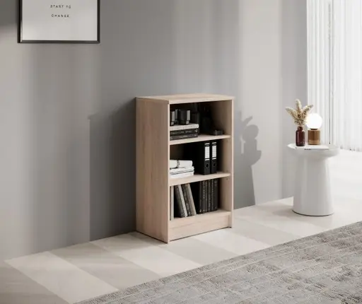 Regal - B ca. 54 cm, Sonoma Eiche Nachbildung