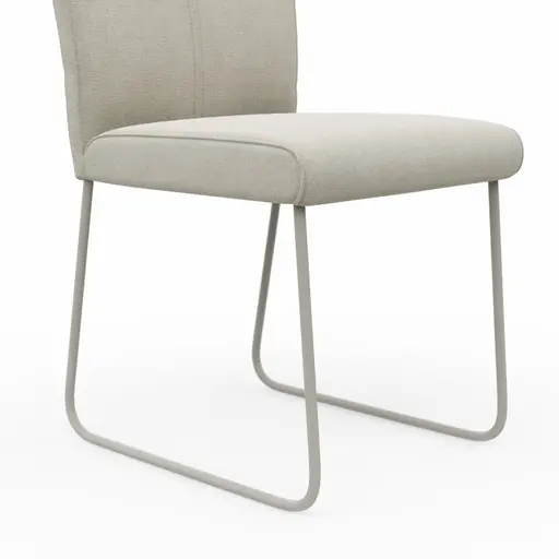 Stuhl Cosyra - Stoff, Natur