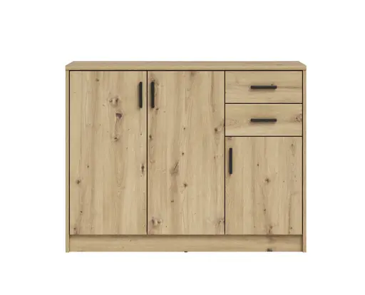 Kommode - B ca. 109 cm, Artisan Eiche Nachbildung