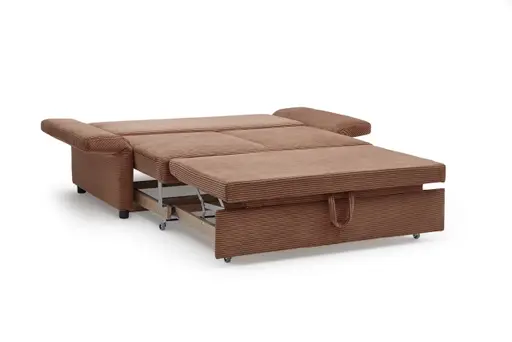 Sofa PRO FLEXX - 2-Sitzer inkl. Schlaffunktion, Stoff, Kupfer