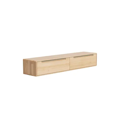 Lowboard Calpe - Wildeiche massiv, legno geölt