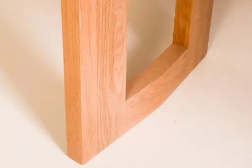 Esstisch - ausziehbar, LB ca. 130x90 cm, Eiche massiv