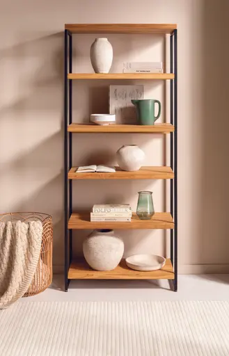 Regal Farmingdale - Eiche massiv, natur geölt