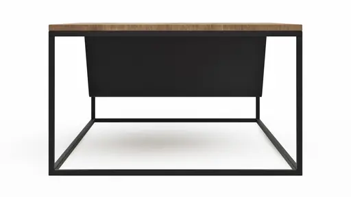 Couchtisch Kima - LBH ca. 110x70x42 cm, Wildeiche geölt