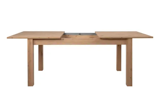 Esstisch- Ausziehbar, LB ca. 160x90 cm, Eiche Dekor