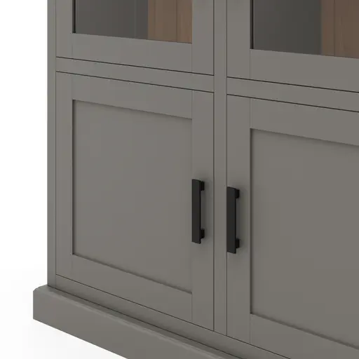 Highboard Litchfield Oak - Stone, Non-Antique / Nature Oil