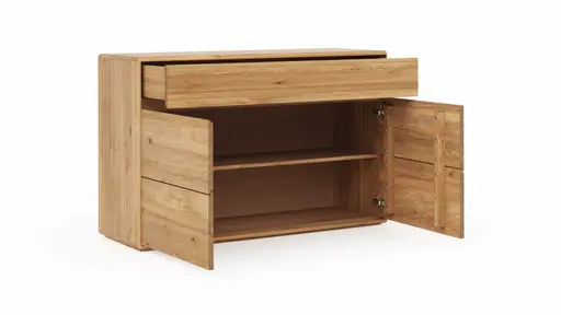 Sideboard Hillsboro - Wildeiche natur, geölt