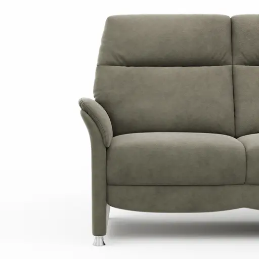 Sofa Bogota - 3-Sitzer, Stoff, Schlammgrün