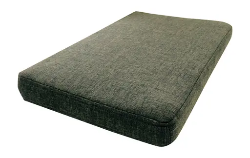 Sitzkissen - Stoff, Grau