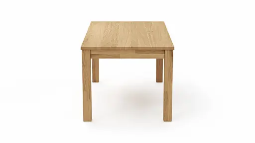 Esstisch Dinner - LB ca. 160x90 cm, Wildeiche massiv