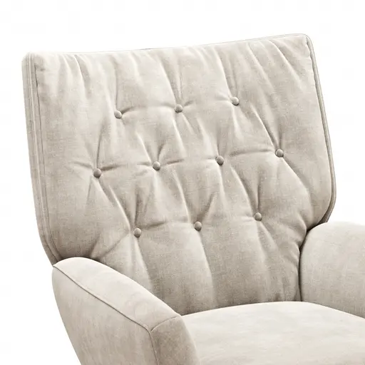 Drehsessel Maximilian - Stoff, Natur