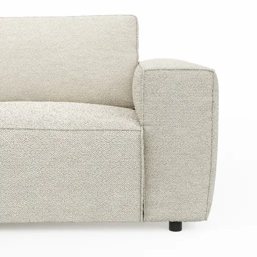 Sofa Lilaia - 1,5-Sitzer XL Tief mit 1,5-Sitzer XL, Stoff, Creme