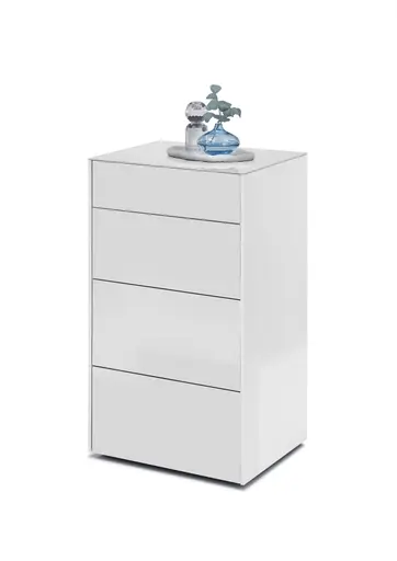 Kommode - B ca. 52 cm, Weiß