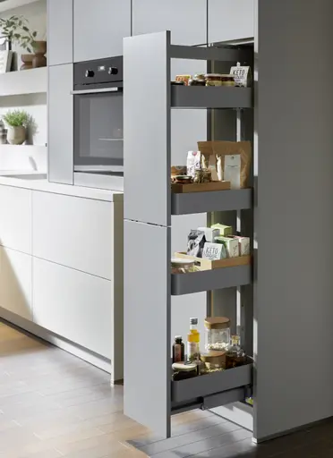 L-Küche 50.100 CO 3 525, Kieselgrau