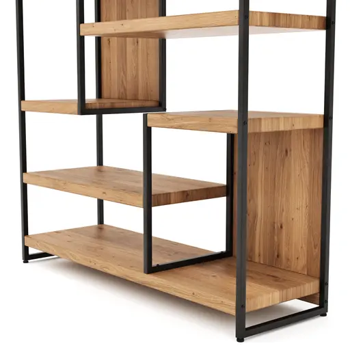 Regal Farmingdale - Eiche massiv, natur geölt