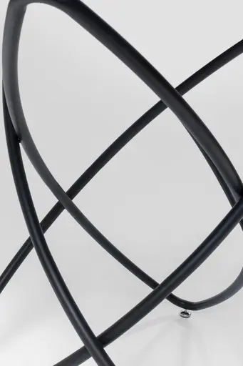 Esstisch - Ø/H ca. 120x76 cm, Schwarz