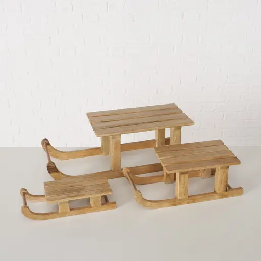 Deko-Schlitten - 3teilig