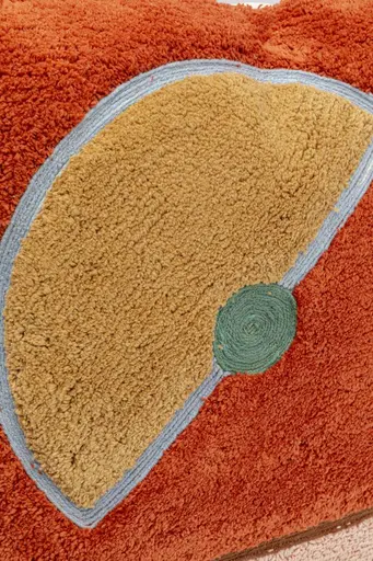 Deko-Kissen - LB ca. 50x50 cm,  Rot