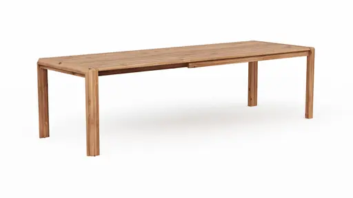 Esstisch Middleton - ausziehbar, LB ca. 180x95 cm, Astbuche massiv