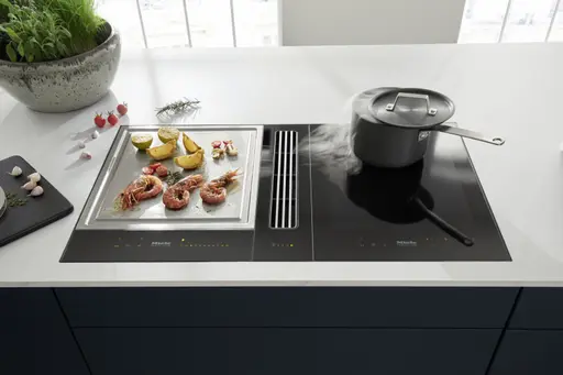 Küchenzeile 54.160 CO 6 521, Lack tiefblau samtmatt,