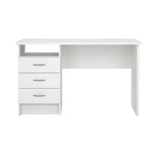 Schreibtisch - LB ca. 120x48 cm, Weiß