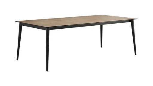 Esstisch Saltino - LB ca. 200x100 cm, Eiche Furnier vintage