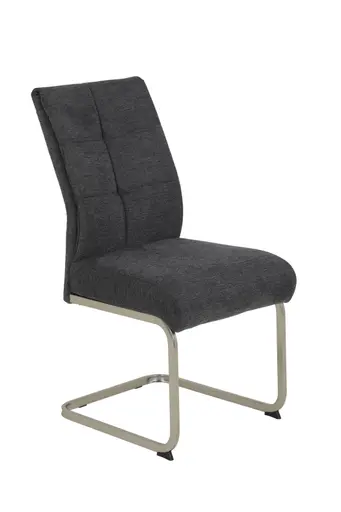 Freischwinger - Stoff, Anthrazit