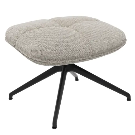 Hocker Unn - Stoff, Beige