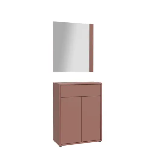 Kompaktgarderobe FAID- Terracotta