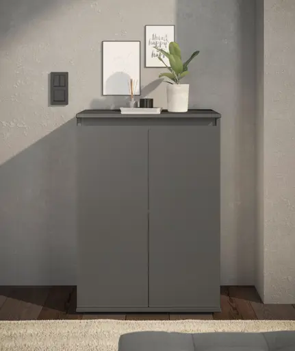 Kommode - B ca. 60 cm, Anthrazit