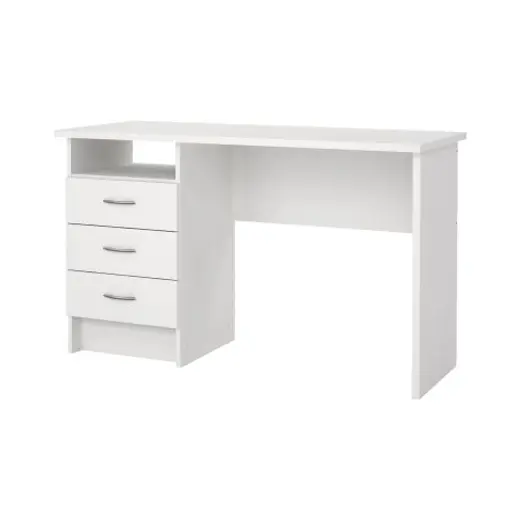 Schreibtisch - LB ca. 120x48 cm, Weiß