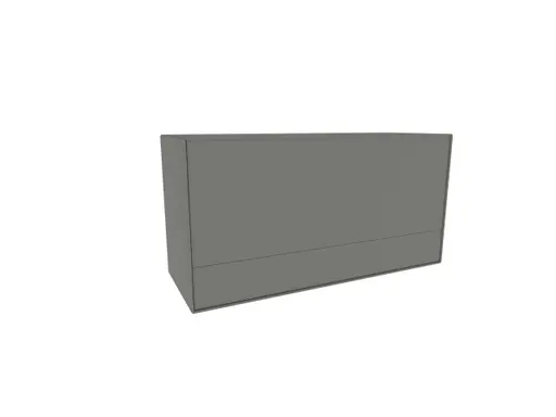 Sekretär Edge - Lack, Graphit