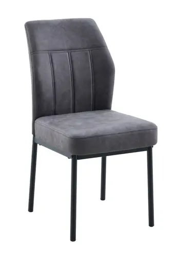 Stuhl - Microfaser, Vintage Anthrazit