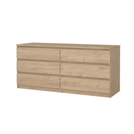 Kommode - B ca. 154 cm, Jackson Hickory Nachbildung