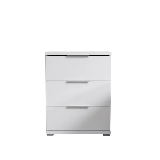 Nachtkommode- Weiß