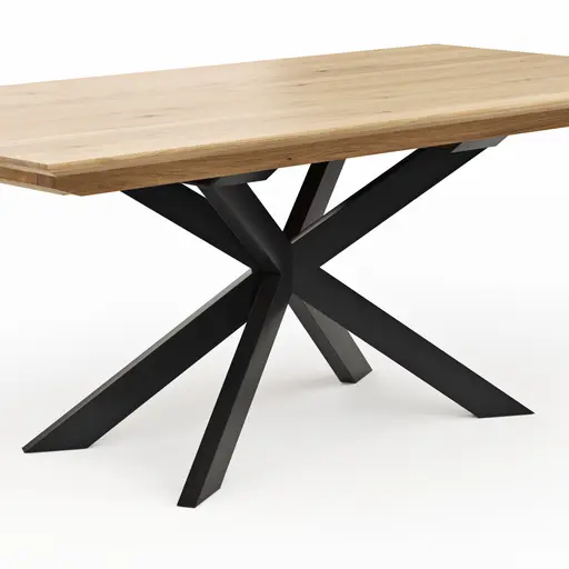 Esstisch Talara Lola - beidseitig ausziehbar, LB ca. 200x100cm, Wildeiche Bianco