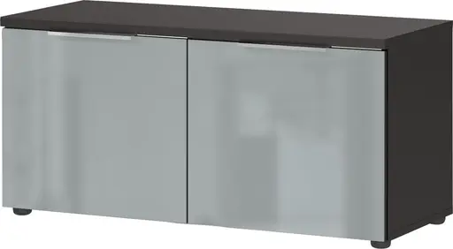 Schuhbank GILLIAN - B/H/T ca. 97x47x40 cm, Graphit